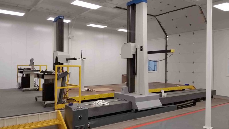 POLI GLOBO MEASURING MACHINE, MODEL 2000 POLI, PC BASED, 6000 mm (X), 3200 mm (Y), 2500 mm (Z)  