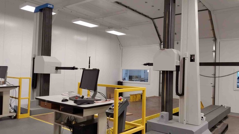 POLI GLOBO MEASURING MACHINE, MODEL 2000 POLI, PC BASED, 6000 mm (X), 3200 mm (Y), 2500 mm (Z)  