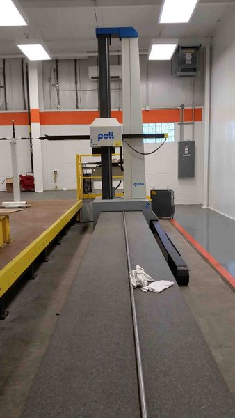 POLI GLOBO MEASURING MACHINE, MODEL 2000 POLI, PC BASED, 6000 mm (X), 3200 mm (Y), 2500 mm (Z)  