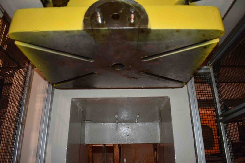 100 TON GOITI GAP FRAME PRESS, MODEL CFR, 5.5&quot; STR, 11.2&quot; SH, 3.5&quot; ADJ, 38&quot; LR X 24.5&quot; FB BA 