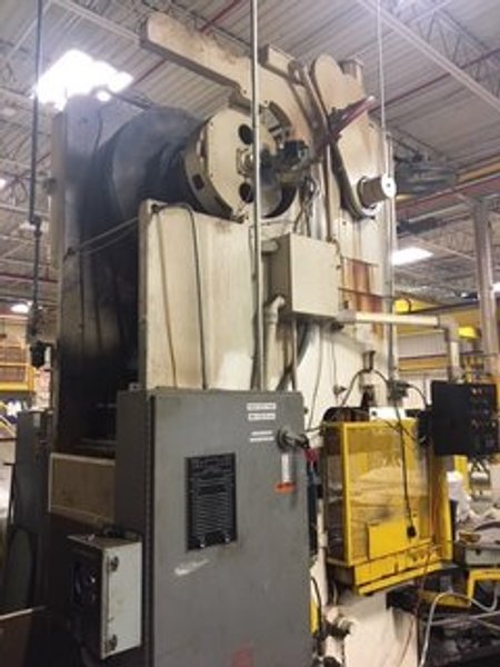 150 TON VERSON OBI PRESS, MODEL 150, 8" STR, 22" SH, 50" LR X 30" FB BA, 46 SPM
