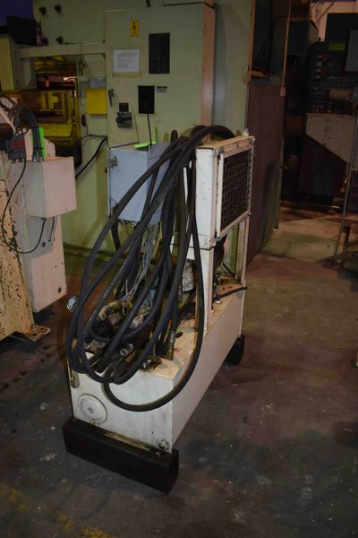 10,000 lbs. x 26&quot; x .16&quot; MINSTER REEL &amp; STRAIGHTENER, POWERED COIL REEL, MODEL 10-26, HOLD DOWN ARM, 72&quot; O.D. CAPACITY, 26&quot; W X .16&quot; POWERED STRAIGHTENER, MODEL 30-26-5