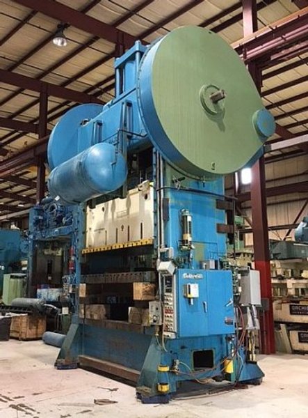 400 Ton Clearing S2-400-108-60 Straight Side Mechanical Metal Stamping Press: Die Try-out Press