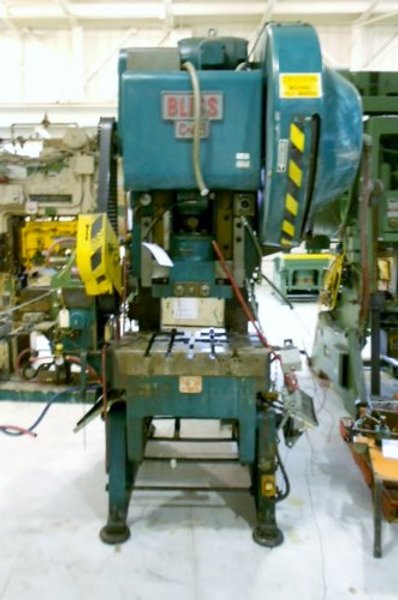45 ton Bliss C-45, Mechanical OBI / Gap Frame Press For Sale