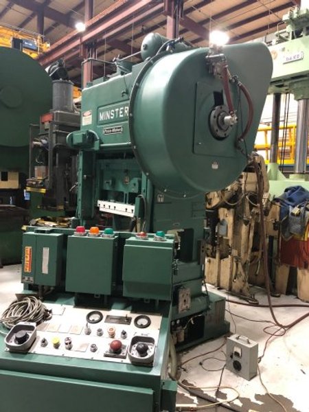 100 Ton, MINSTER P2-100-48 &quot;Piece-Maker&quot; Straight Side High Speed Press