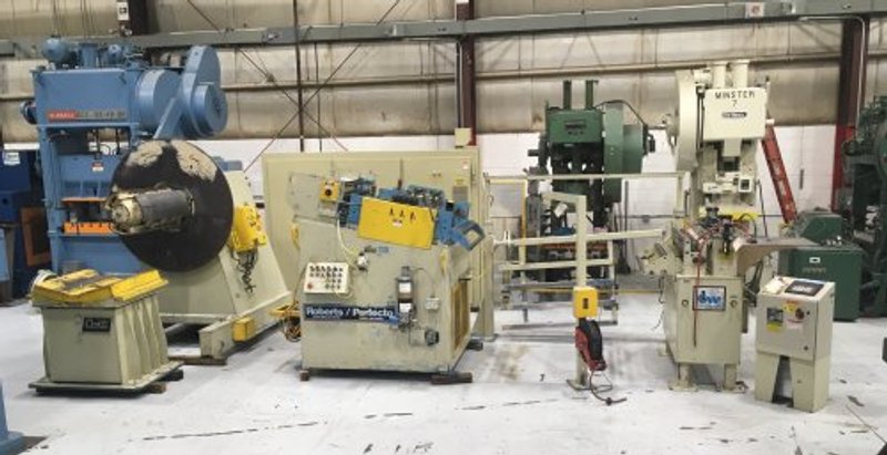 15000 Lbs Colt &amp; Perfecto, CWP Servo Feed Line