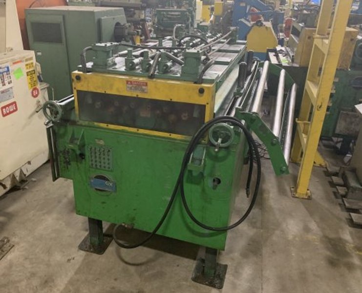 72" W. x COE  Model# CPFS - 3.5-72 Servo Feed Straightener