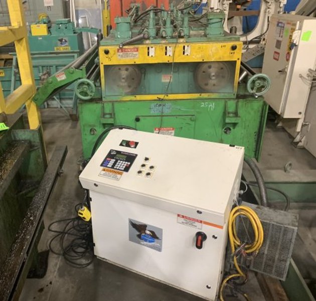 72" W. x COE  Model# CPFS - 3.5-72 Servo Feed Straightener