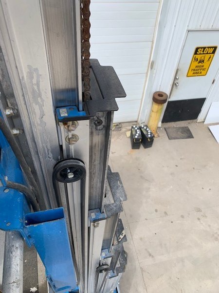 1 - PREOWNED GENIE MANLIFT, MODEL #: GR-20, S/N: GR12-22931, YEAR: 2012