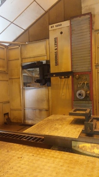 Giddings &amp; Lewis RT-1250 CNC Horizontal Boring Mill For Sale - 2007