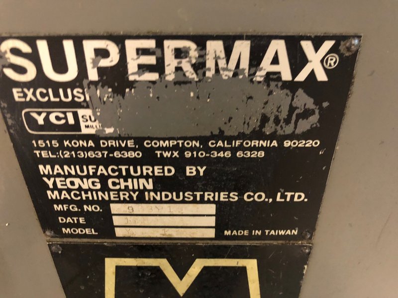 YCM 40 Knee Mill For Sale - 1989