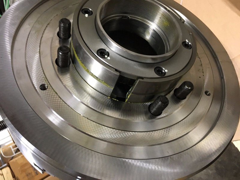 SEOAM CAH-18 Hydraulic 3 Jaw Chuck