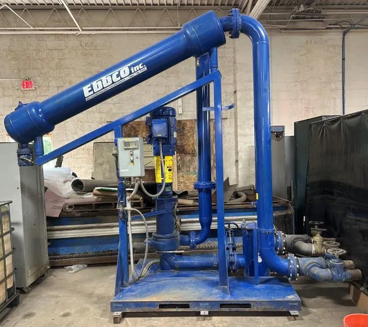 USED 2015 EBBCO MODEL 502 GARNET REMOVAL SYSTEM