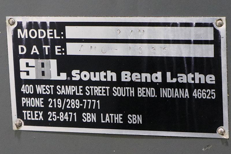 SOUTH BEND VARIABLE SPEED VERTICAL MILL, MODEL 3VH