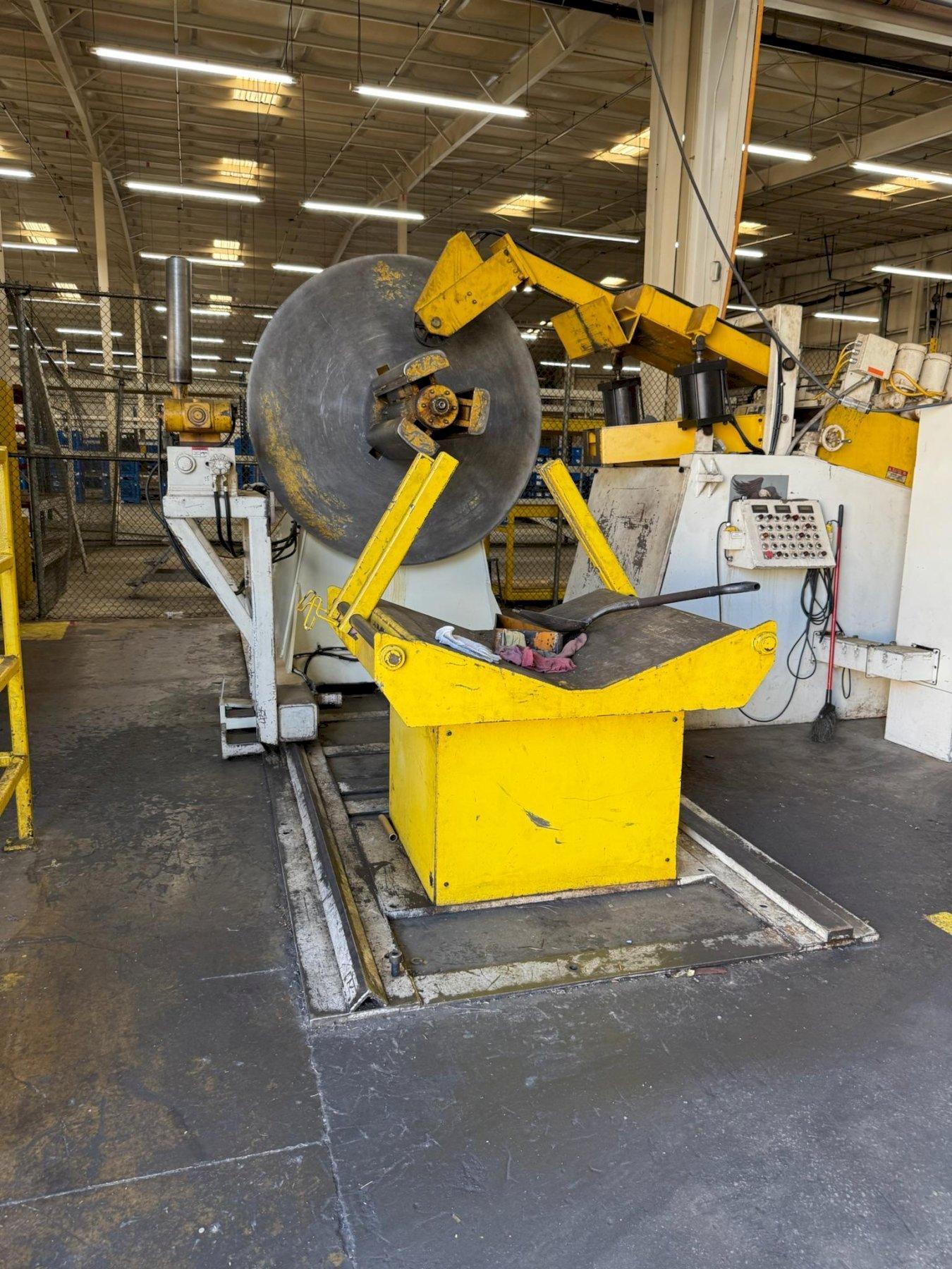 20,000 lbs. x 30" wide Coe Conventional Servo Coil Feed Line For Sale