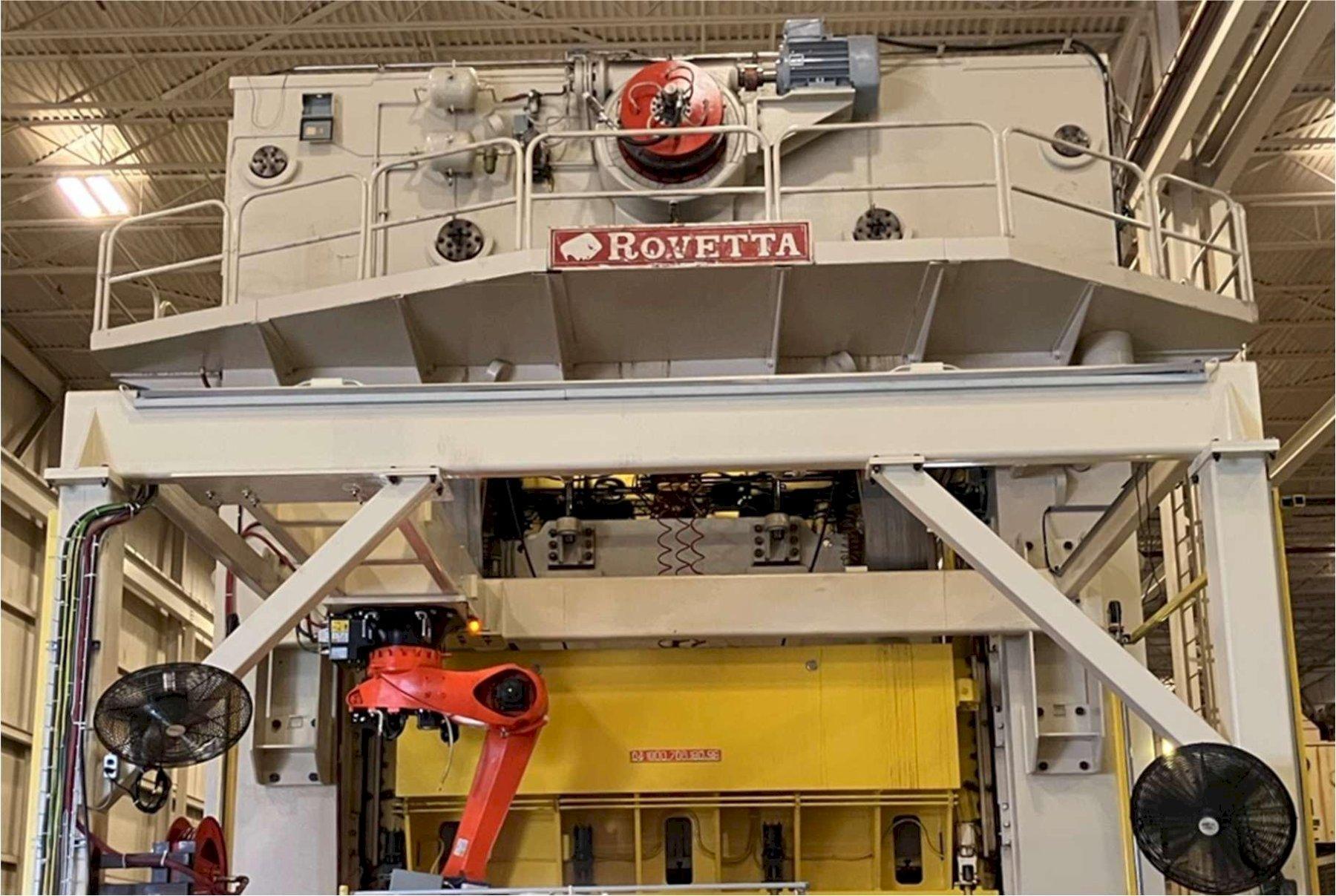 1700 Ton Rovetta Double Action Press