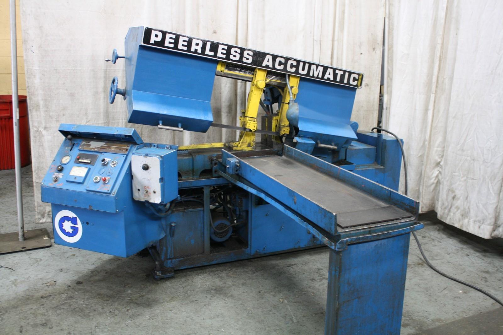 12' X 16' PEERLESS HORIZONTAL SAW: STOCK #66286