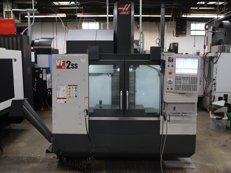 Haas VF-2SS CNC Vertical Machining Center, 12K Spindle, 30 Station SMTC, Probing, 4th Axis Brushless Drive - NEW 2020- Auction Item