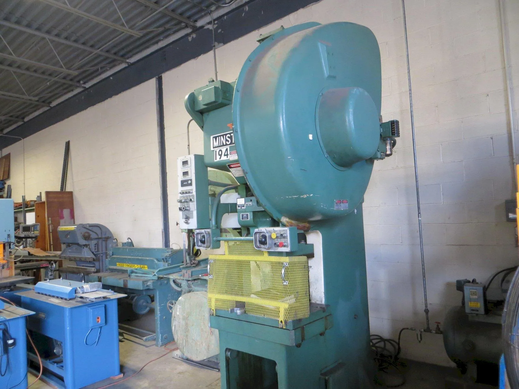 60 TON MINSTER MODEL 6SS-FB GAP FRAME PRESS