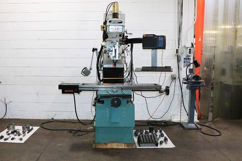 SOUTHWESTERN INDUSTRIES PROTO-TRAK 3-AXIS CNC BED MILL 
RECONDITIONED & RETROFITTED in 2022, MODEL SPORT B3