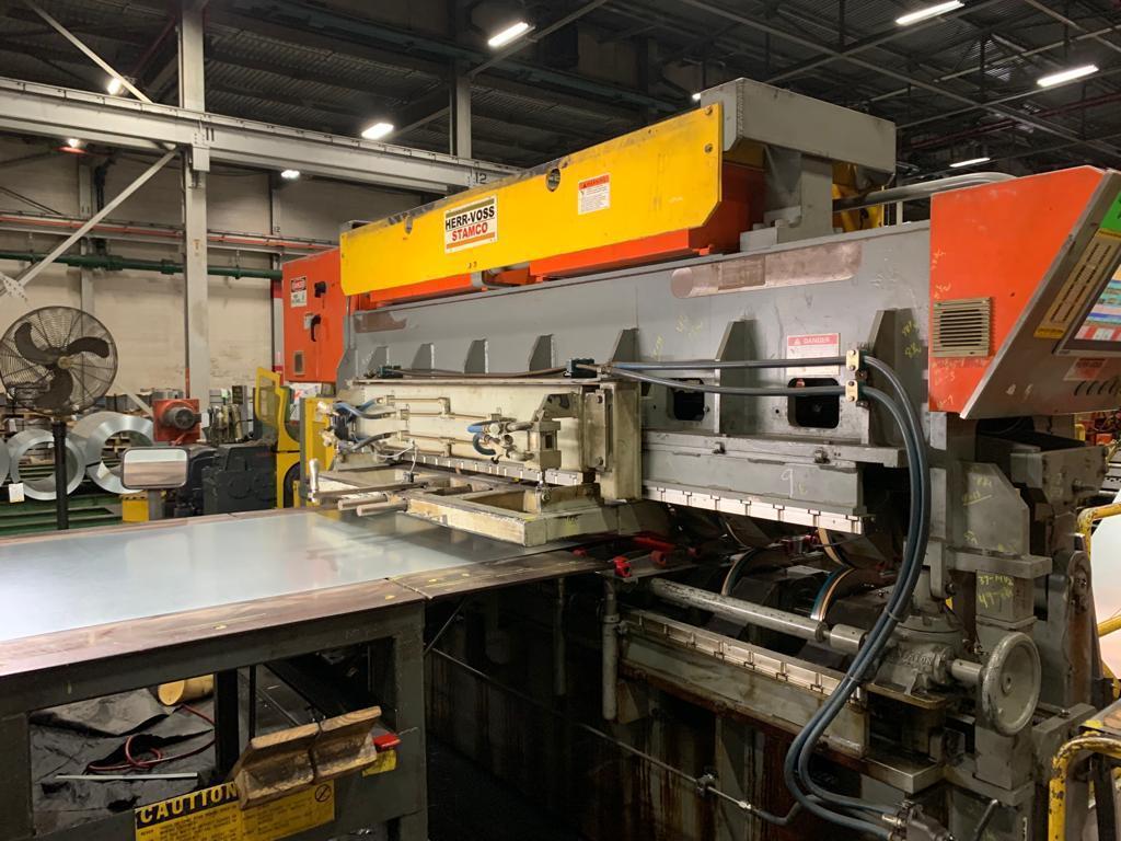60" x .135" x 40,000# Stamco Combi Line with CNC Slitter Head and Cassette Leveler