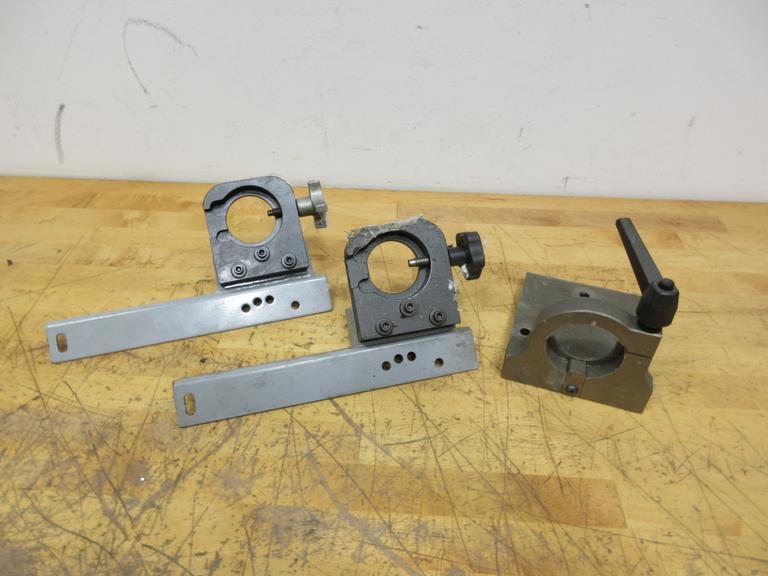 40 Taper Tool Holder Vises, Bench Mountable (3pcs)- Auction Item