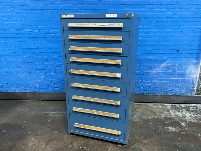 STANLEY VIDMAR 9 DRAWERS TOOL CABINET