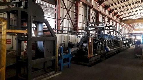 DIRECT FORMING TUBE WELDING LINE MODEL FCF 400 / 6.0 - 100 FCF