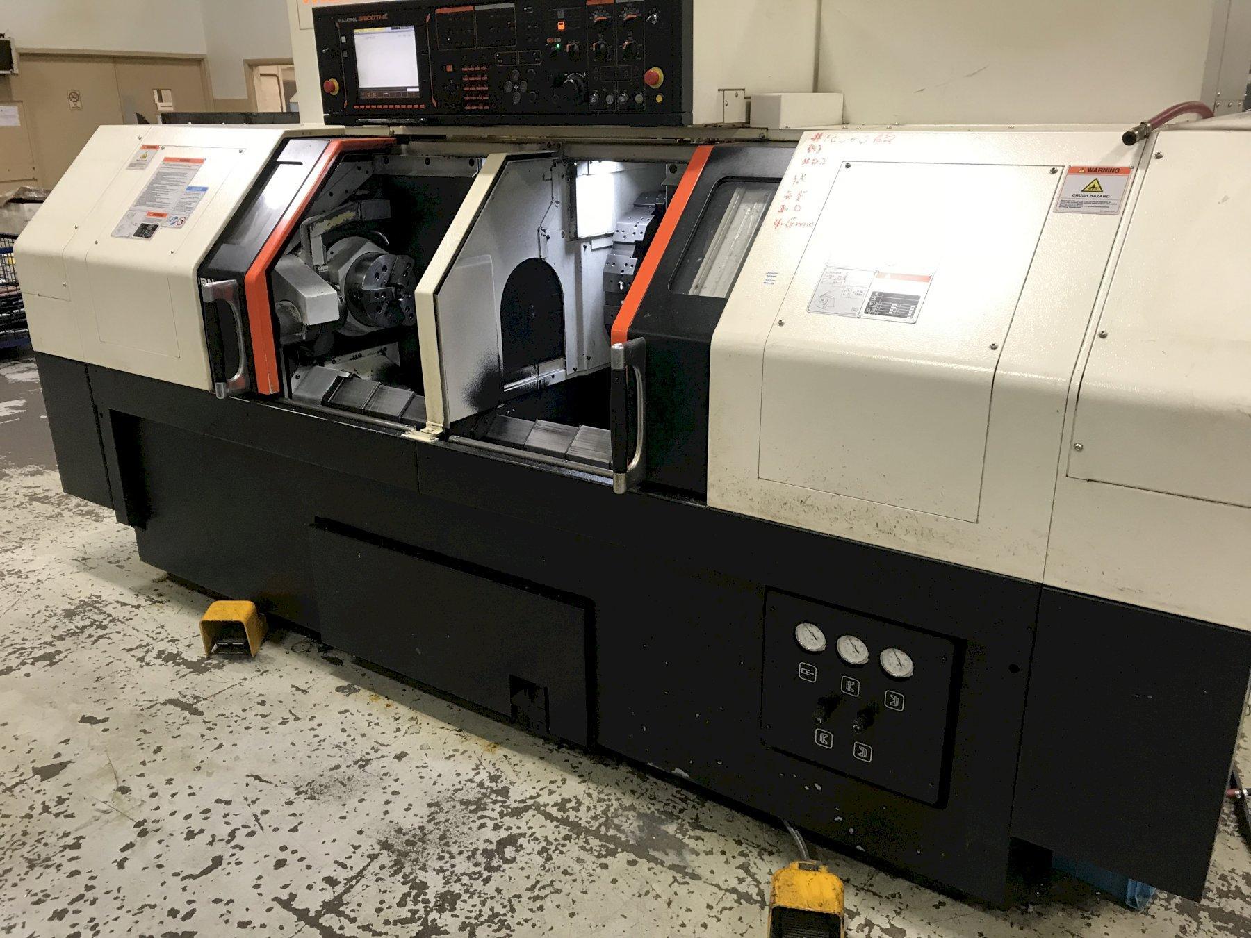 Mazak Dual Turn 200 CNC Lathe, Smooth C, (2)8