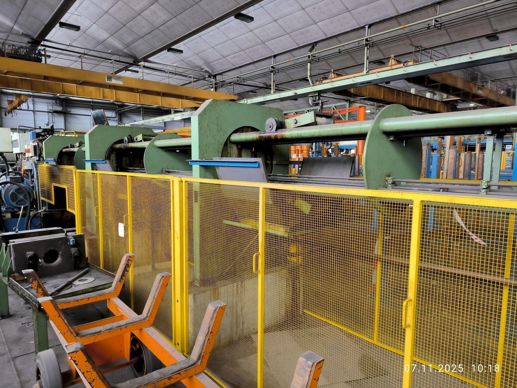 25 TON HAGINGER 3-DIE TUBE DRAW BENCH