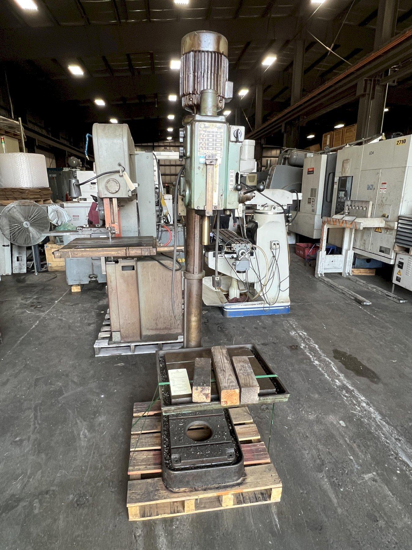 SOLBERGA DRILL PRESS, MODEL SE 725, 60-1440 RPM, 220V