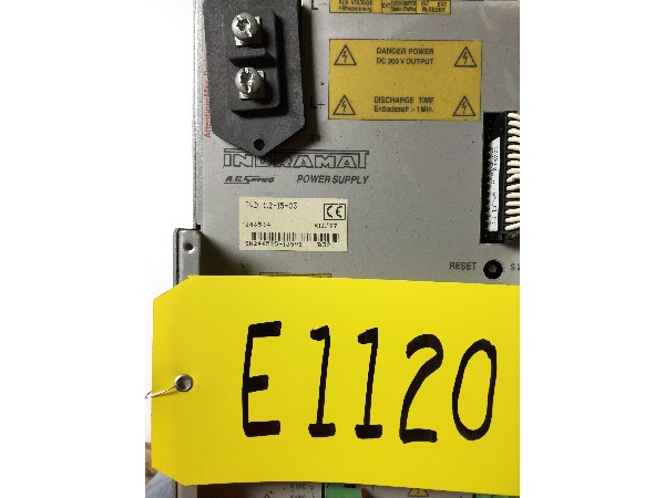 Indramat Servo Power Supply - TVD 1.2-15-03
