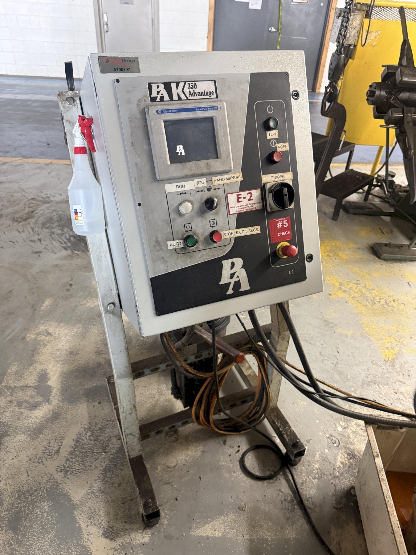 12” WIDE PA MODEL SRFX-12 350 ADVANTAGE COIL SERVO FEEDER & CONTROL, NEW 2017: YOBRO #26031