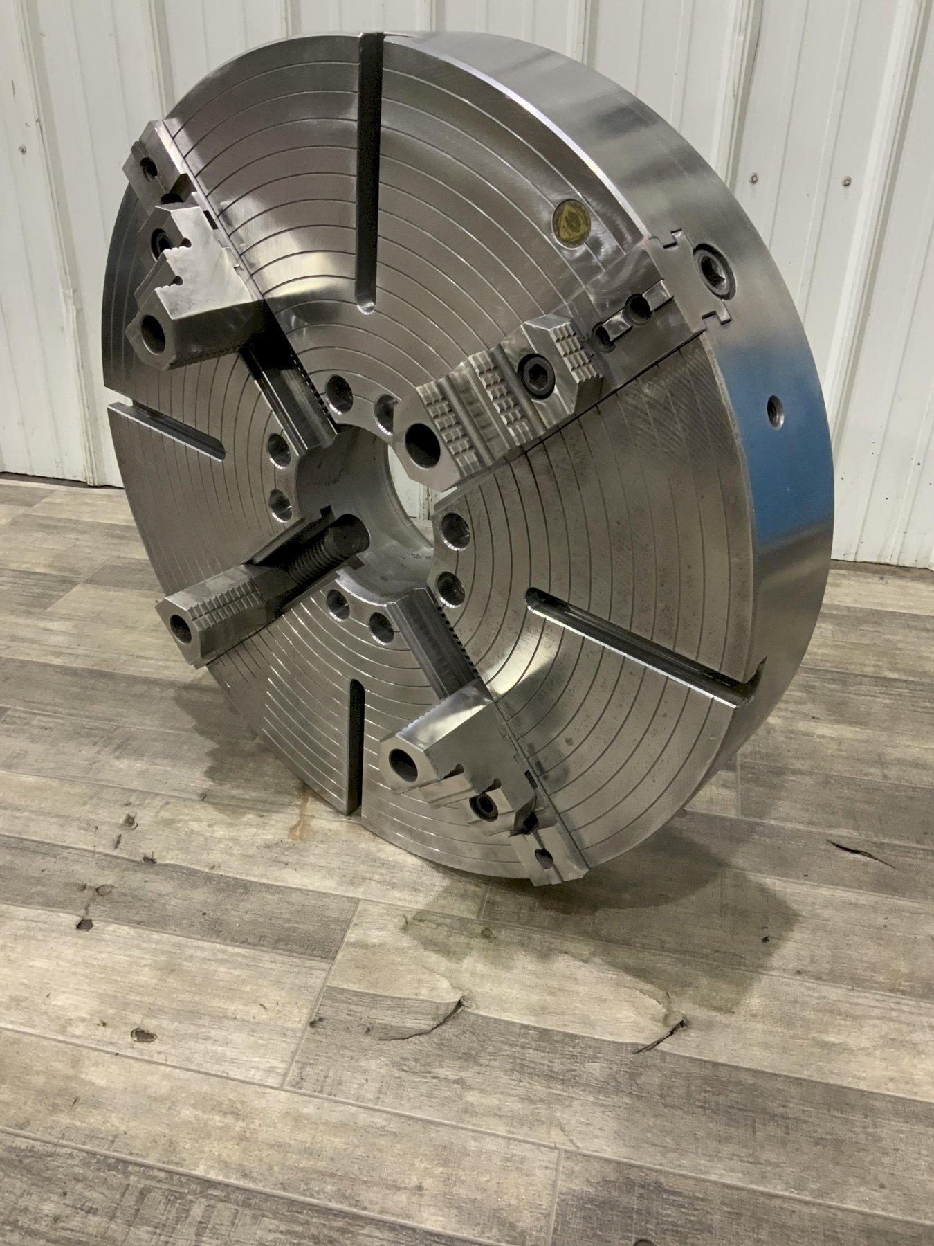 32" BISON  4-JAW LATHE CHUCK: STOCK #81003