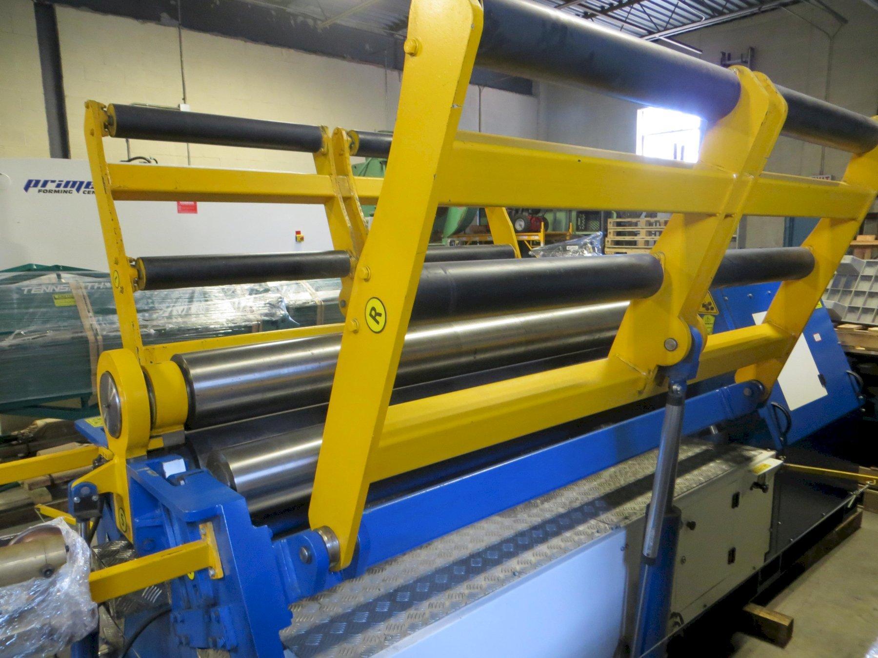 7.87" Diameter x 6 ft Americor Hydraulic 4-Roll Double Pinch Plate Bending Roll Model 4RDP 200/6 (6 ft. x 3/8")