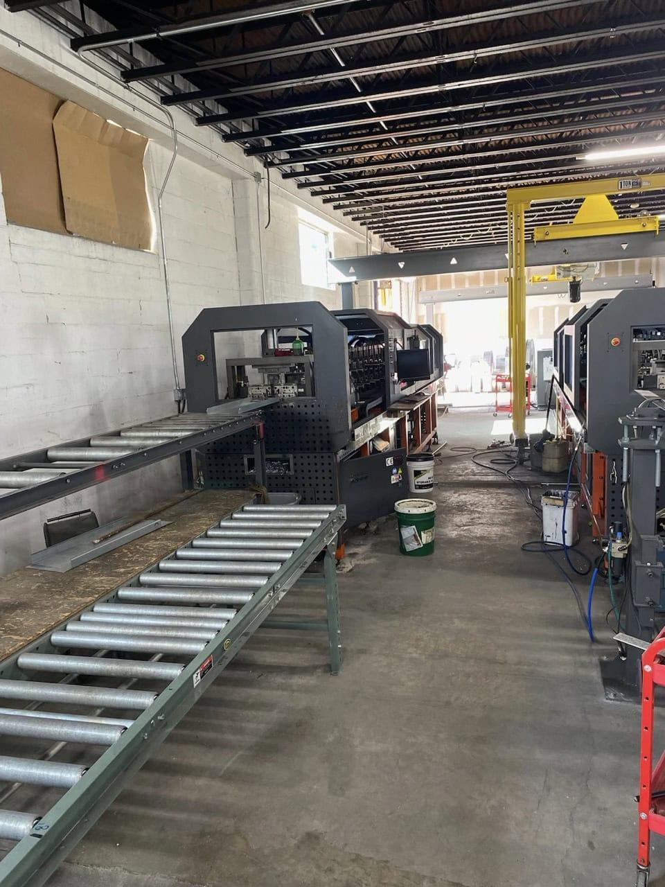 Pinnacle LGS X3 Framing System, 2017 – De-Coiler