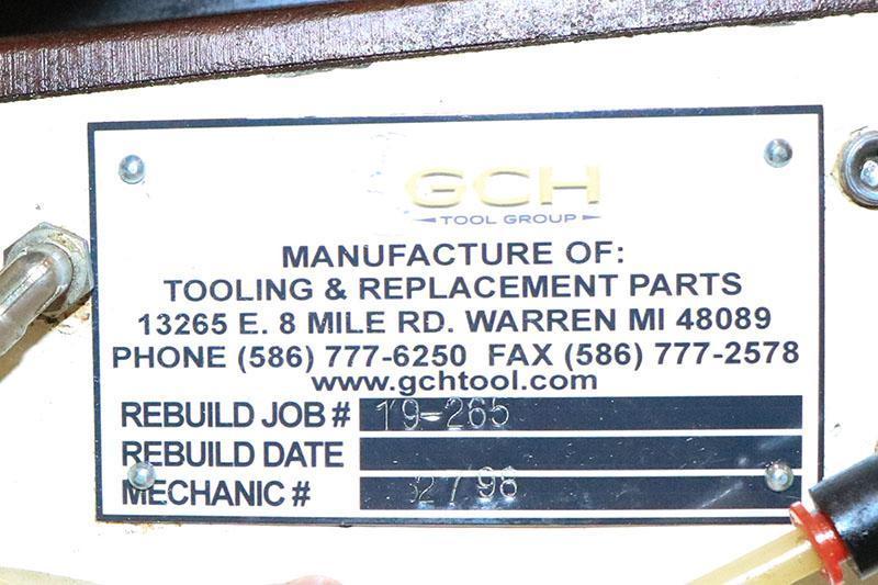 CINCINNATI No. 2 "OM" CENTERLESS GRINDER