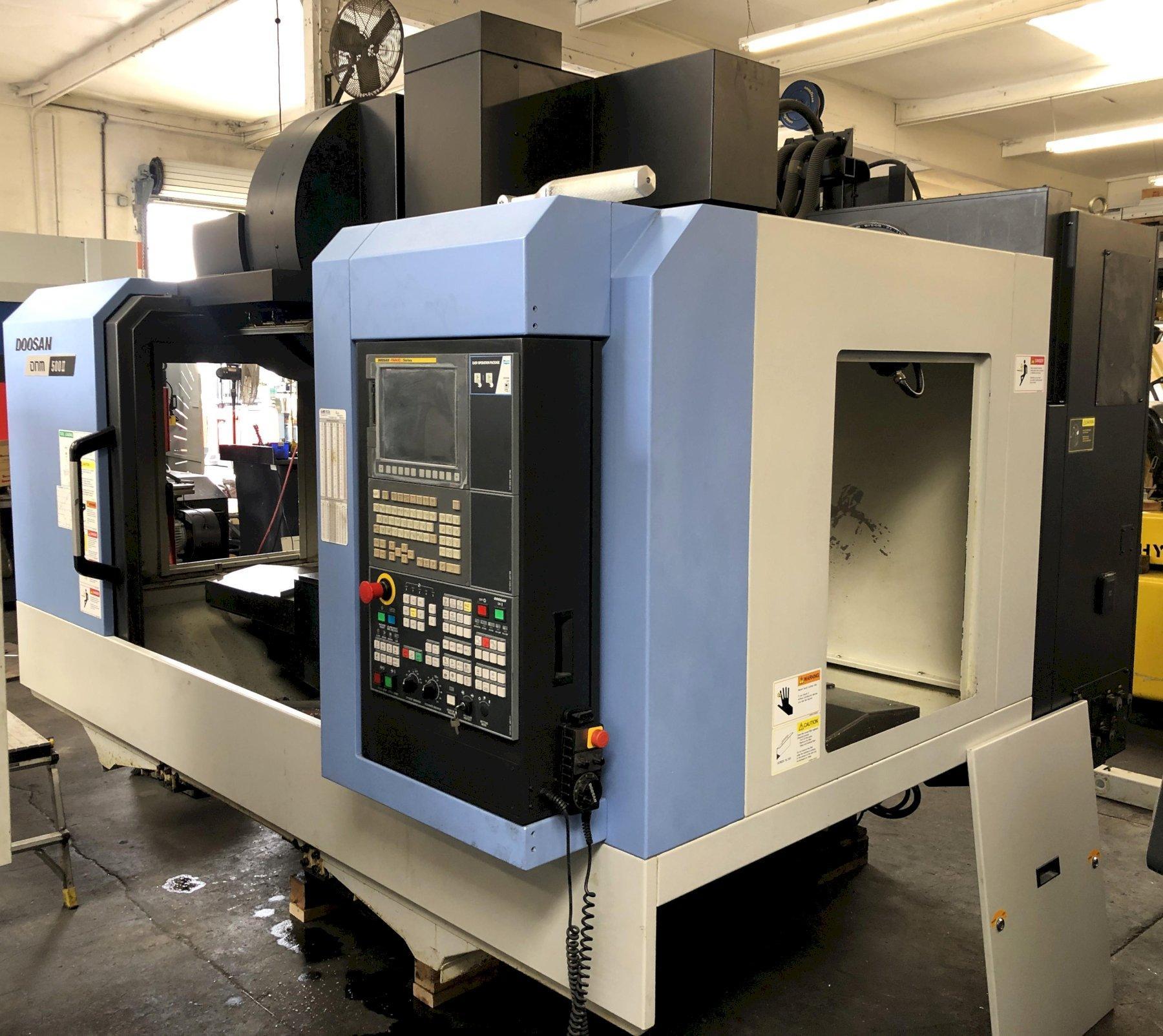 Doosan DNM500-II Vertical Machining Center 2015