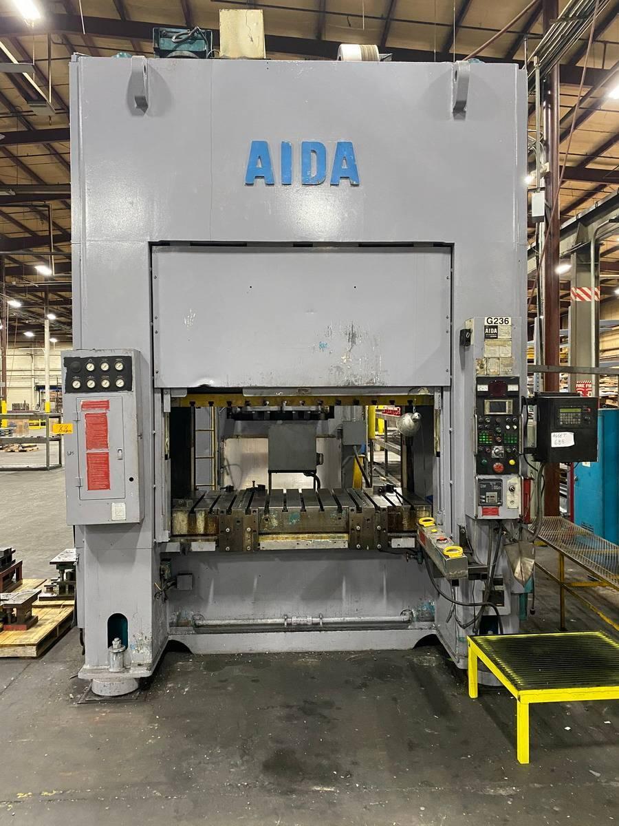330 ton Aida SMX-II-S2-300 (1)Straight Side Press New 1994