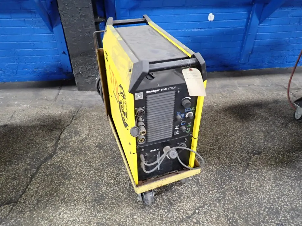 Esab Welder - Warrior 500i Cc/cv