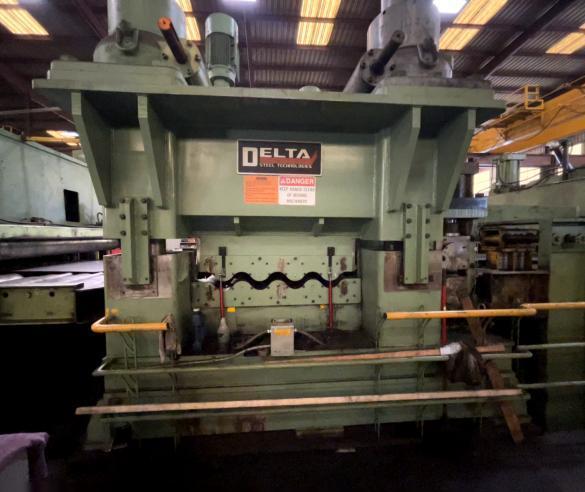 96" x .750" Delta 9-Roll Precision Plate Straightener (2023)