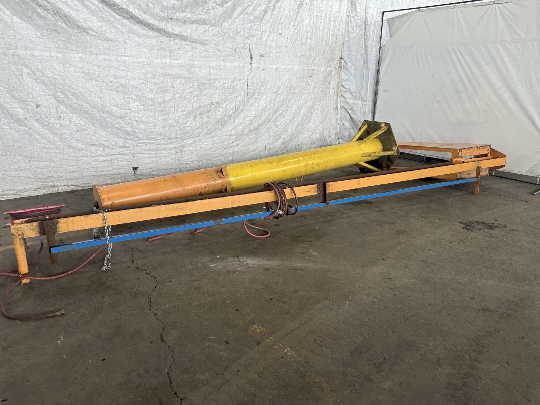 1/4 TON X 15' ABELL-HOWE JIB CRANE. STOCK # 0365424