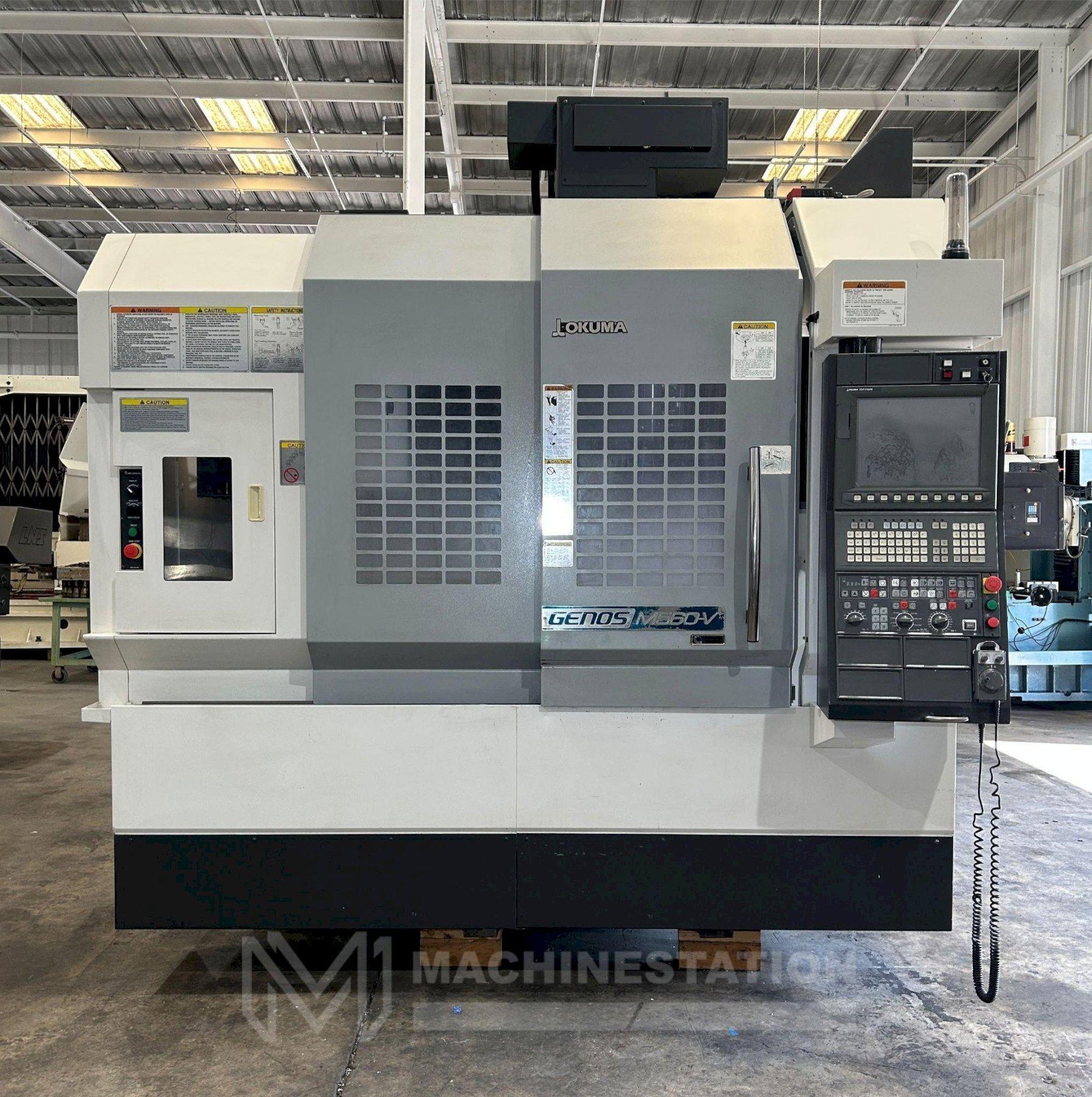 Okuma Genos M560-V CNC Vertical Machining Center – 2016 TSC, 15,000 RPM Mill