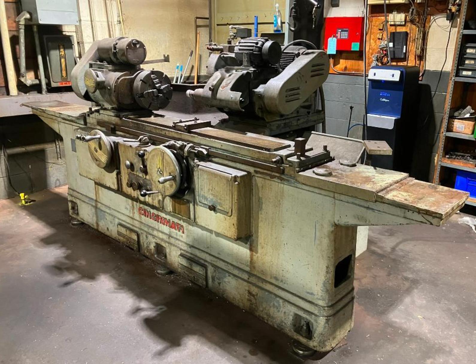 14" X 48" CINCINNATI UNIVERSAL ID/OD CYLINDRICAL GRINDER: YOBRO #25989