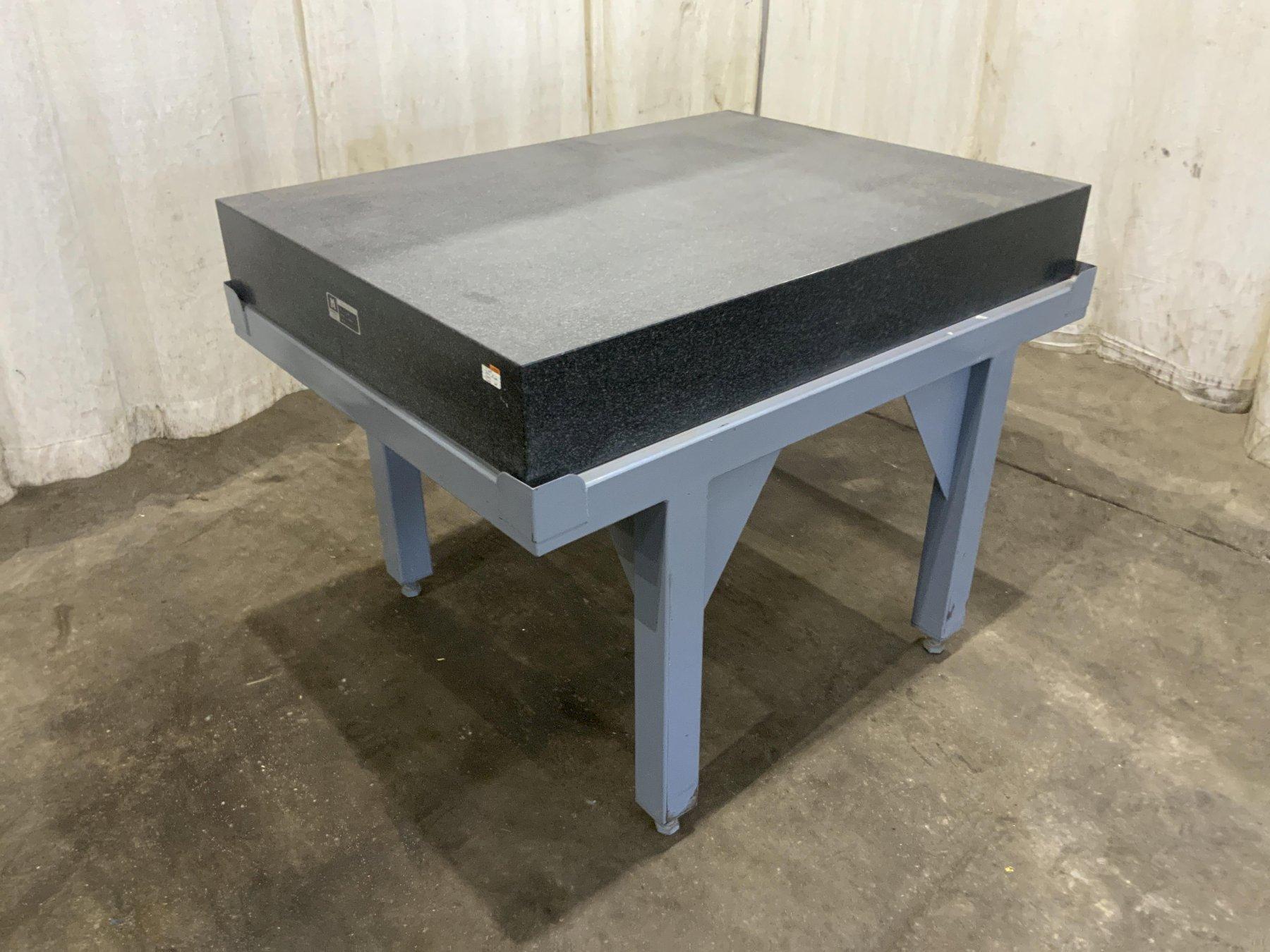 48" X 36" X 6" MITCHELLS GRANITE SURFACE PLATE: STOCK #81077