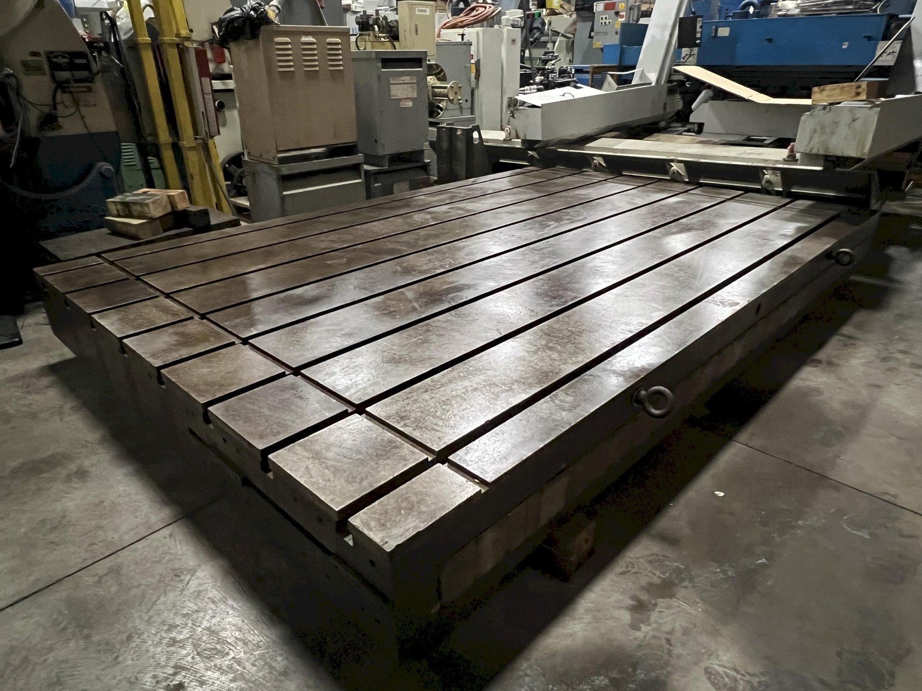8' x 12' X 12" T-SLOTTED FLOOR PLATE