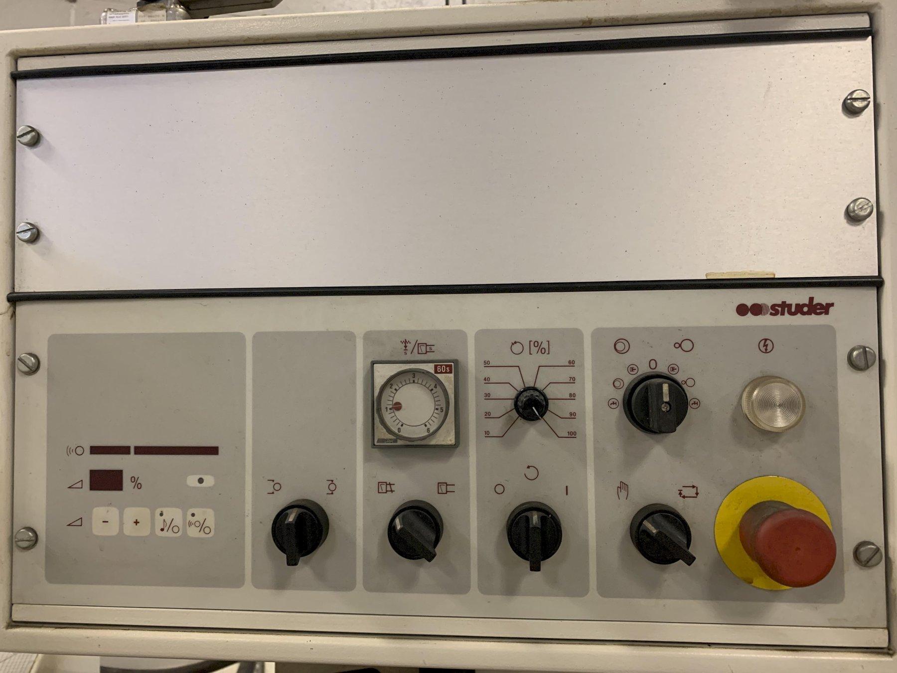 Studer Model S30 Favorit Universal Cylindrical Grinder, S/N 3465-41.