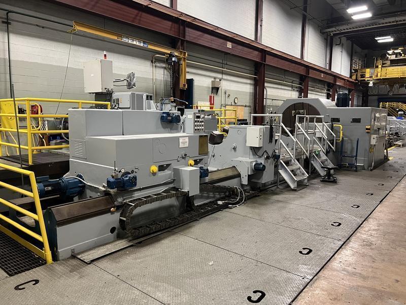 1700mm (67") x 8000mm (26') Wemex Heckert Roll Grinder Model SAXW-1600/2 (14657)