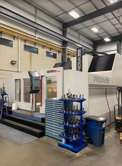 Fidia GTF3514 MA4500 (5) Axis High Speed Vertical Machining Center (2015/2016)
