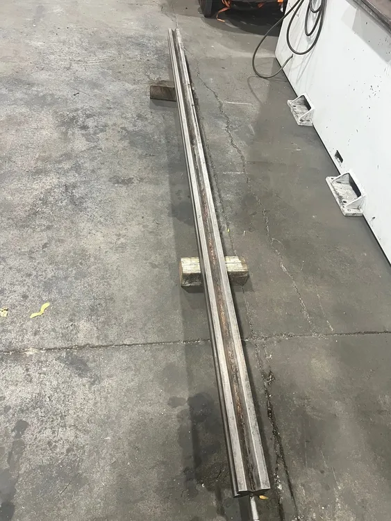 10' flame hardened 4-way die with 3/4", 1", 1-1/2", 2" openings